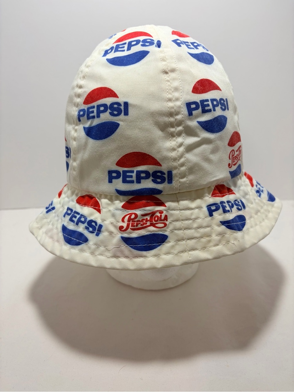 Vintage Kids Pepsi Bucket Hat 80’s